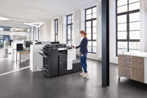 Utilisation imprimante bizhub 758 konica minolta - LMB technologies